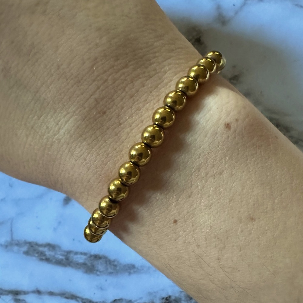 6mm Gold Bracelet